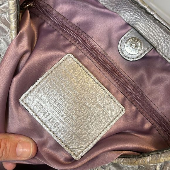 Coach Maggie Madison Signature Pleated Hobo Bag RARE - Picture 14 of 16